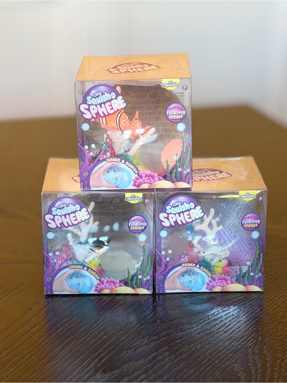 Orb Curiosities Full Set Orb Squish O Sphere Fidget Squishy Toy